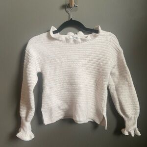 Wool Blend Crop Sweater